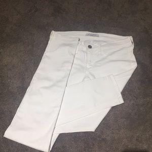 NEVER BEEN WORN flying monkey white skinny jeans
